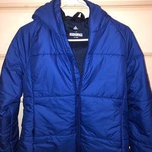 Blue adidas jacket